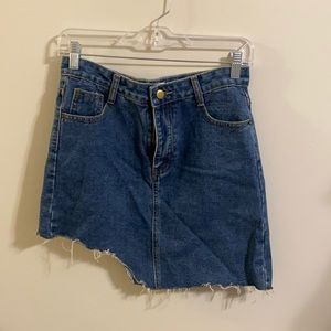 Jean Denim Skirt